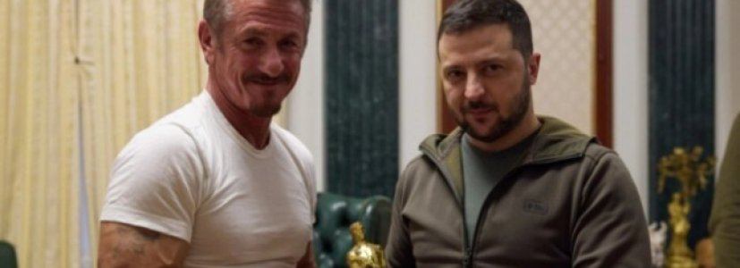 Sean Penn Oscar Ödülünü Ukrayna’ya Hediye Etti!